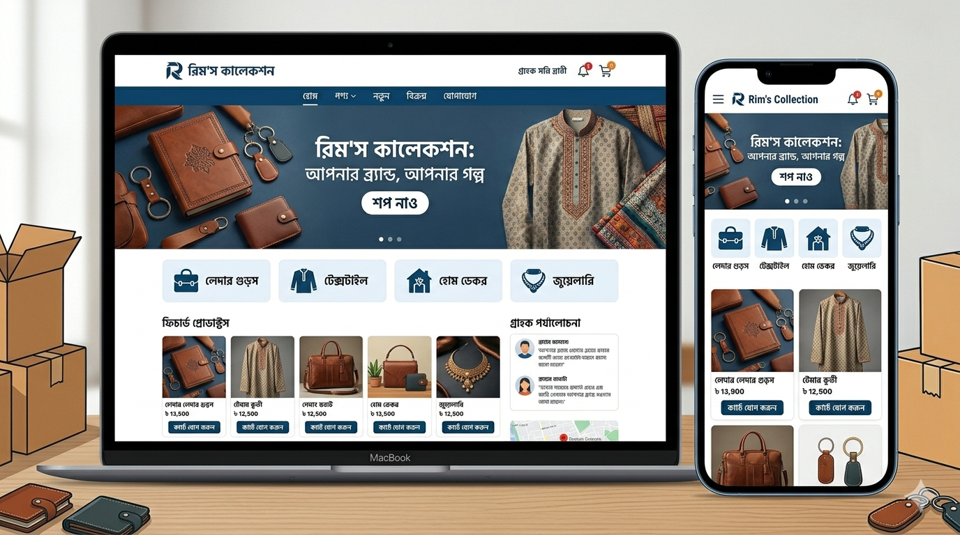 নিজের ই কমার্স সাইট